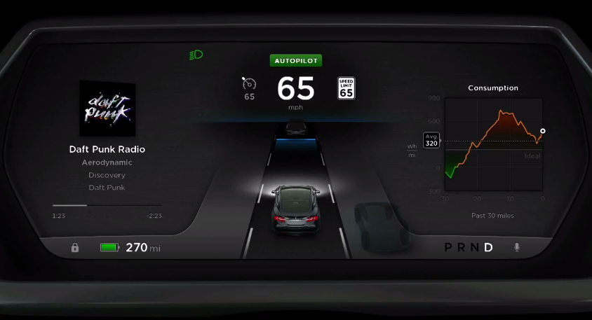 سیستم AutoPilot در مدل جدید تسلا S تکنولوژی های به کار رفته در مدل جدید تسلا